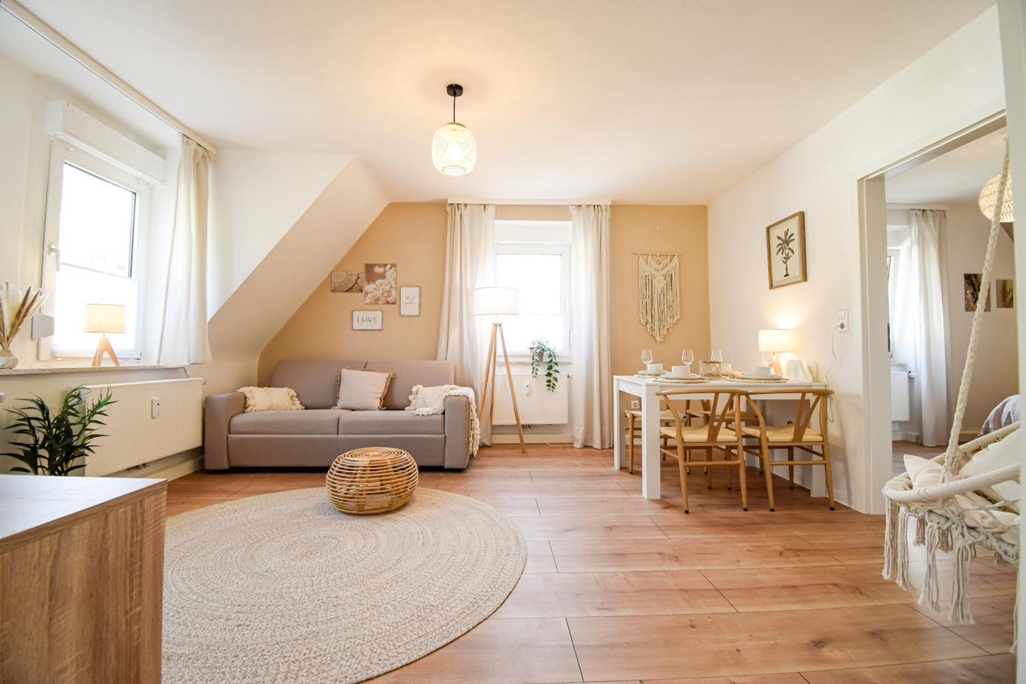 Boho-Apartment - Feel Like Home, Tiny Bathroom & Garage, 60M2 Muhlacker Ngoại thất bức ảnh